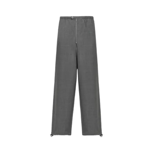 Wide-Leg Tailored Trousers