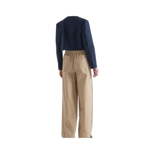 Crewneck Cropped Jacket