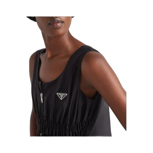 Re-Nylon Sleeveless Midi Dress