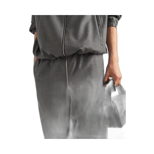 Wide-Leg Tailored Trousers