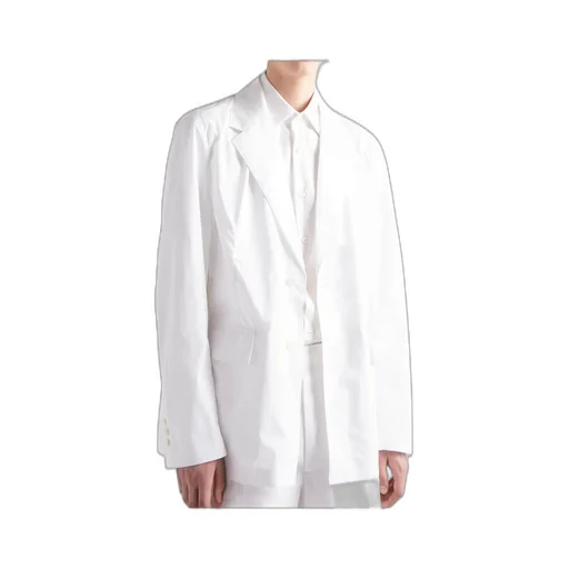 Single-Breasted Cotton Jacket