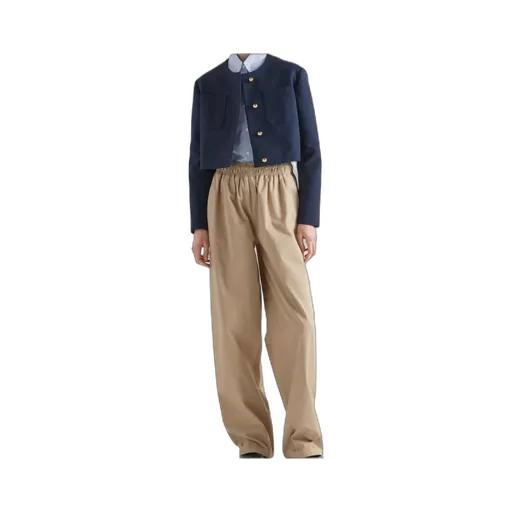 Crewneck Cropped Jacket