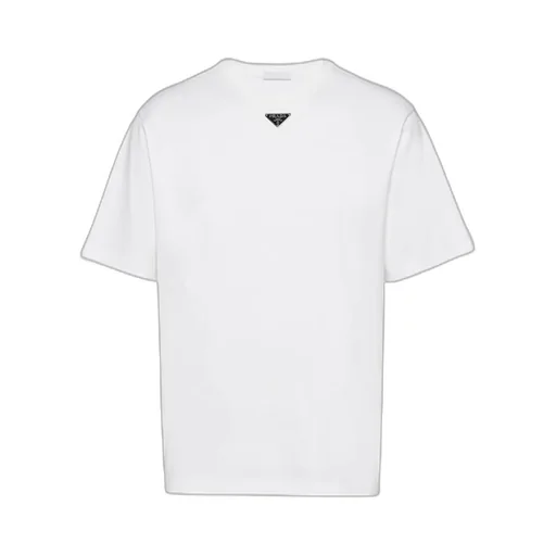 Logo Plaque Crewneck T-Shirt