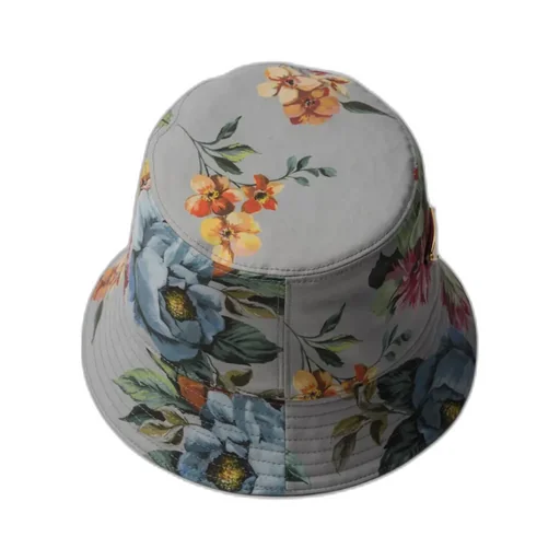 Reversible Printed Cotton Bucket Hat
