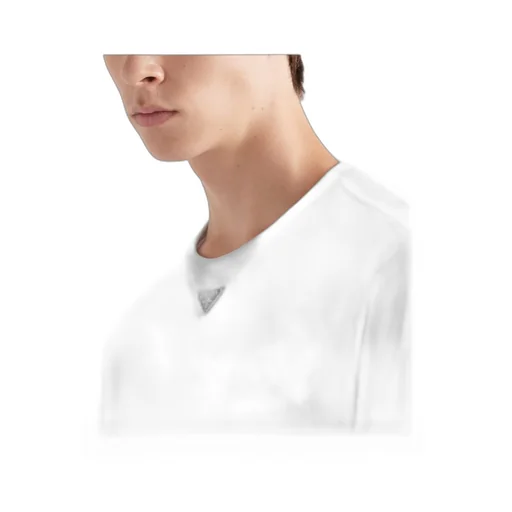 Logo Plaque Crewneck T-Shirt