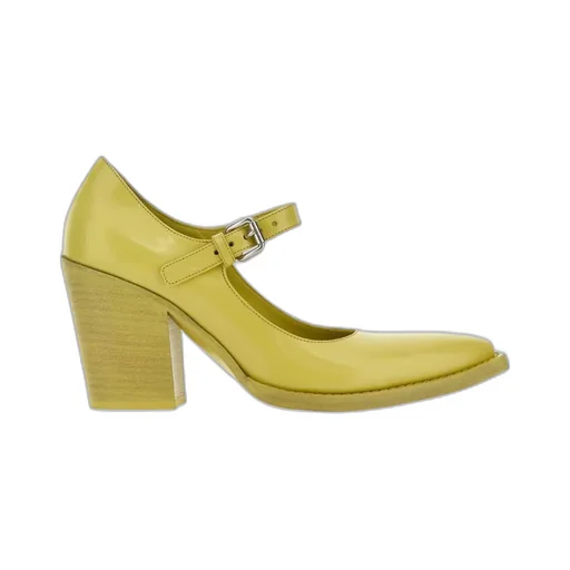 Logo Detailed Buckled Pumps