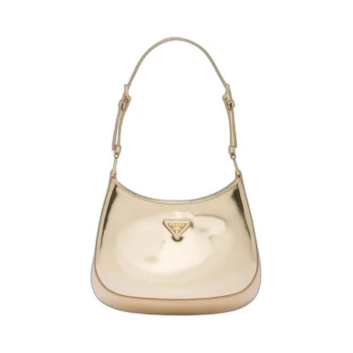 Cleo Logo Plaque Shoulder Bag