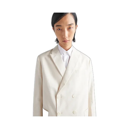 Double-Breasted Long Sleeved Blazer