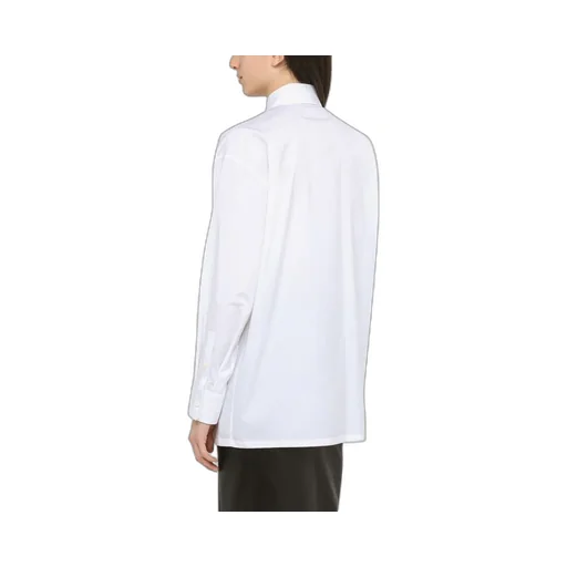 Logo Plaque Button-Up Shirt
