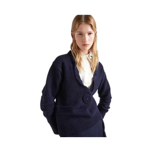 Buttoned V-Neck Jumper