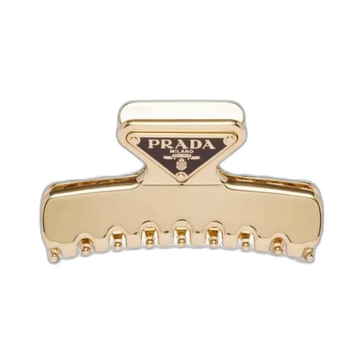 Logo Plaque Hair Clip