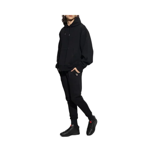 Zebra Patch Drawstring Jogging Pants
