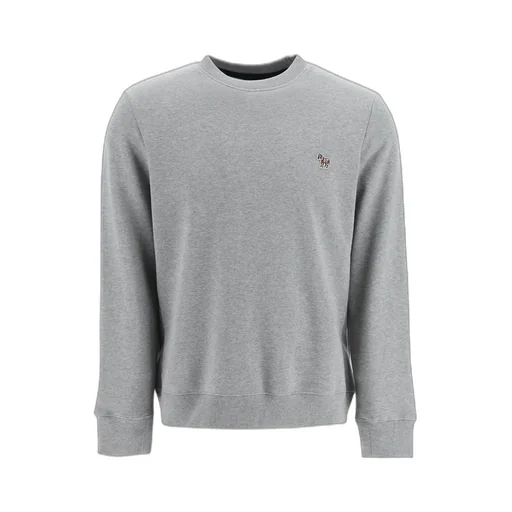 Zebra Patch Crewneck Sweatshirt