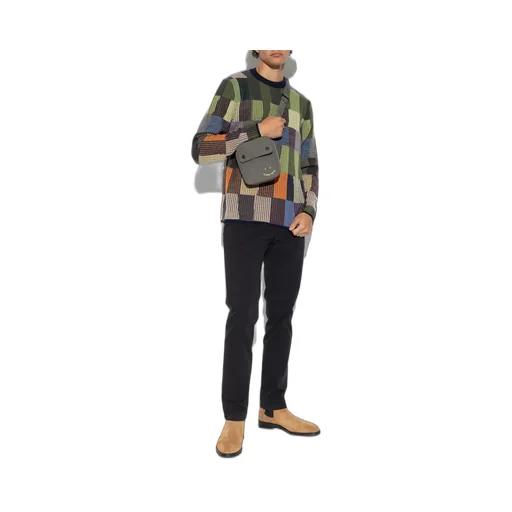 Zebra-Patch Chino Trousers