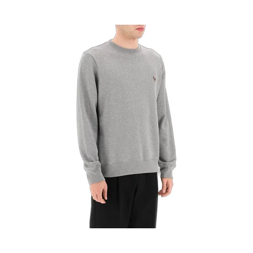 Zebra Patch Crewneck Sweatshirt