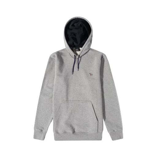 Zebra Patch Drawstring Hoodie
