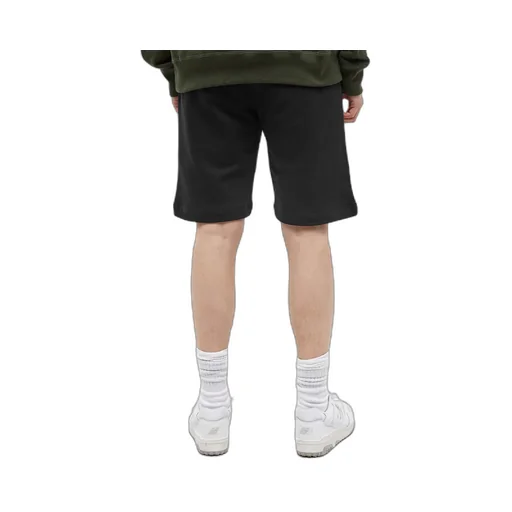 Zebra Patch Drawstring Bermuda Shorts