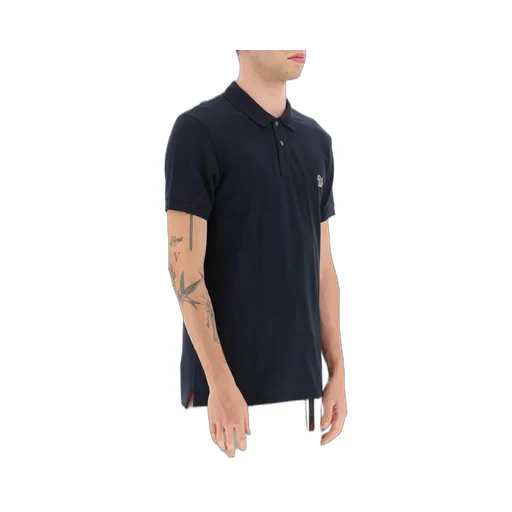 Zebra Logo Slim Fit Polo Shirt