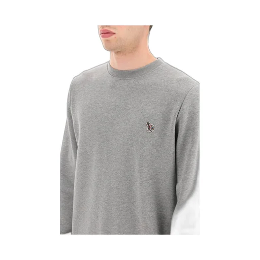 Zebra Patch Crewneck Sweatshirt