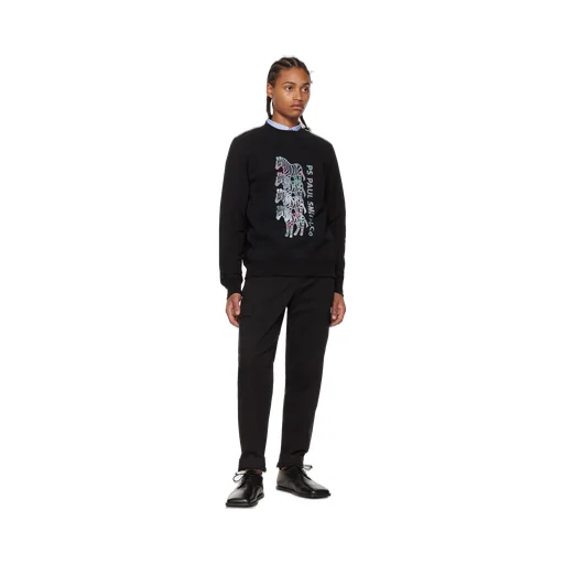 Zebra Stack Pullover