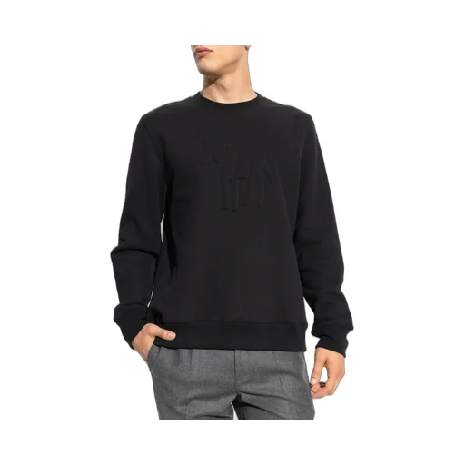 Zebra Motif Jersey Sweatshirt