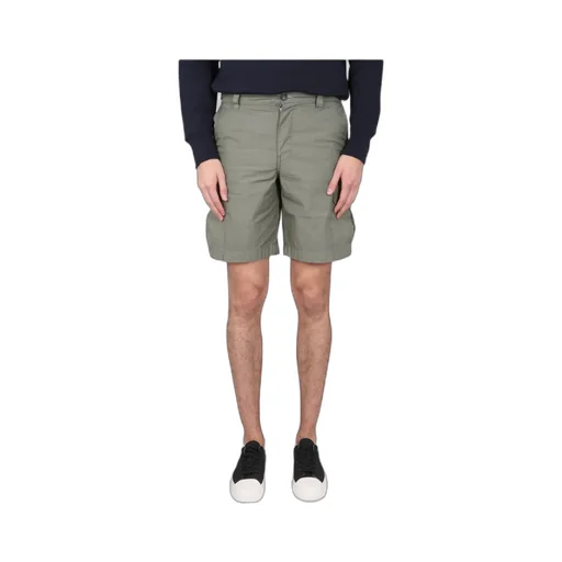 Pocket Detailed Straight Leg Cargo Shorts