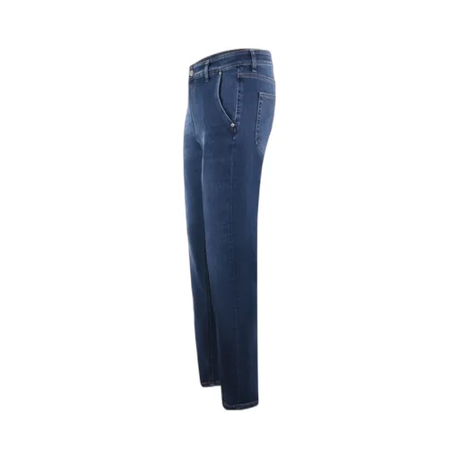 Denim Straight-Leg Jeans