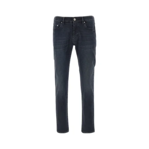 Logo-Patch Skinny Jeans
