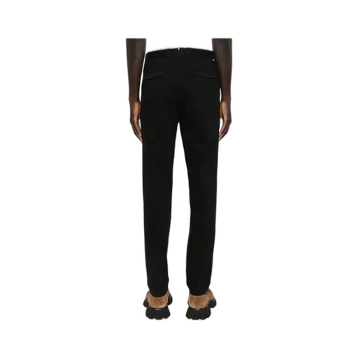 Cotton Straight-Leg Trousers