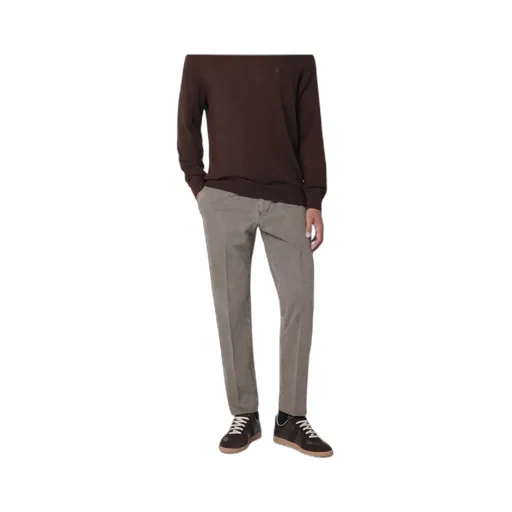 Trousers With Pockets And Belt Loops