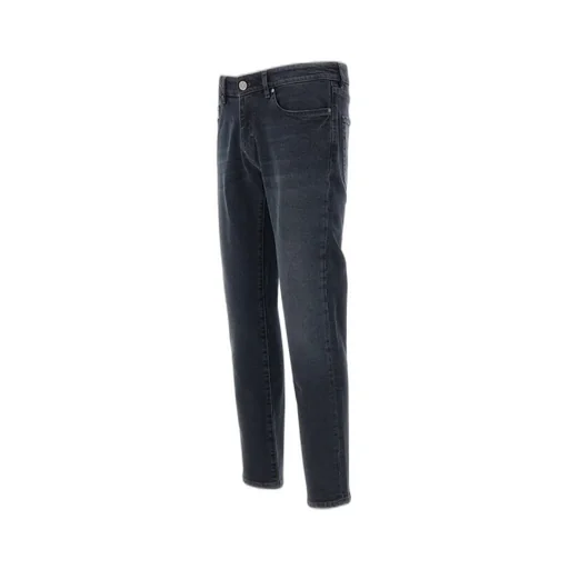 Logo-Patch Skinny Jeans