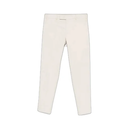 Zippered Tapered Casual Pants