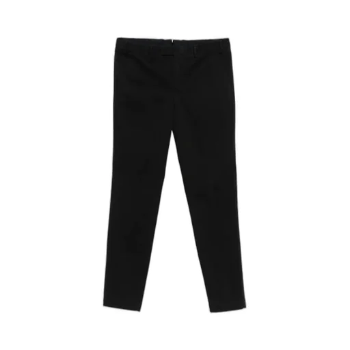 Cotton Straight-Leg Trousers