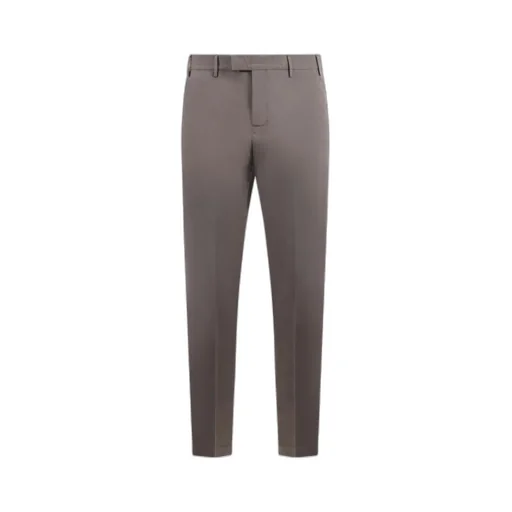 Pleated Zipper Casual Pants