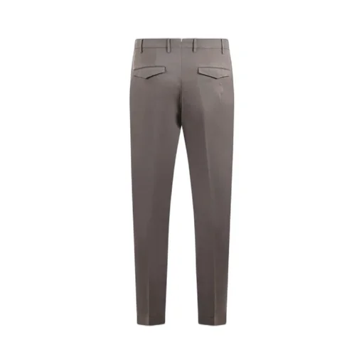 Pleated Zipper Casual Pants