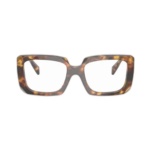 Square-Frame Tortoiseshell Glasses