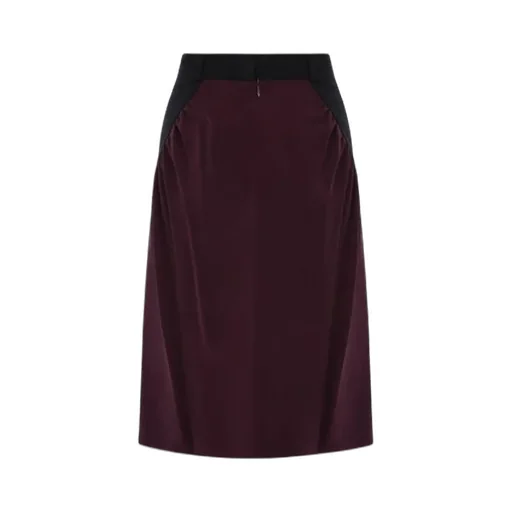 Skirt Decorated With Crystal And Floral Patterns