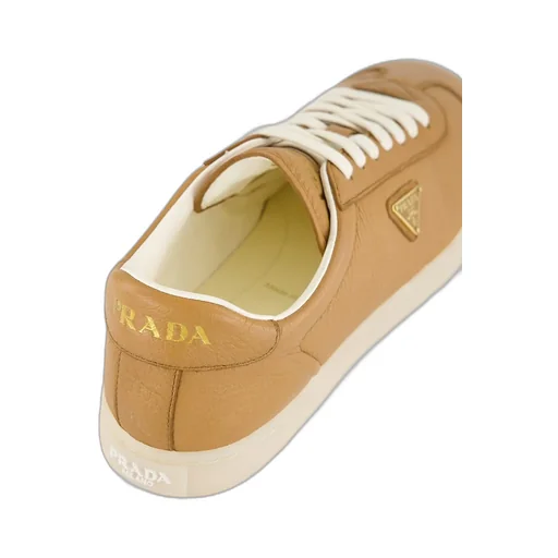 Lace-Up Leather Sneakers
