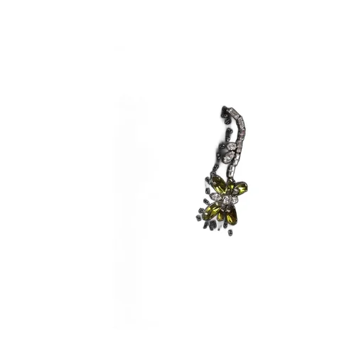 Jewel-Embellished Pleated Top