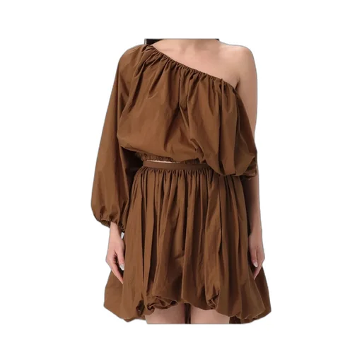One-Shoulder Balloon Blouse