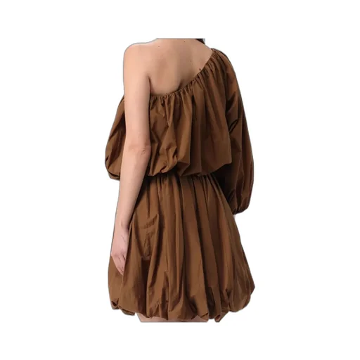 One-Shoulder Balloon Blouse