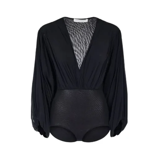 Stretch Tulle Bodysuit