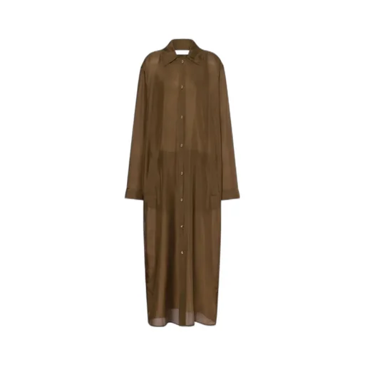 Washed Habotai Silk Duster