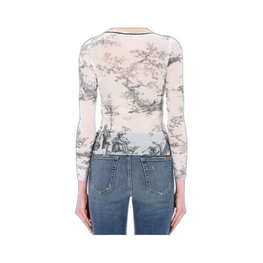 Toile De Jouy-Print Top
