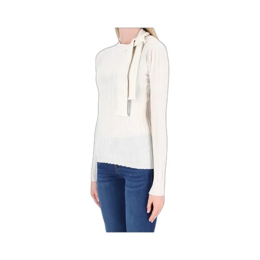 Roll Neck Crochet Jumper