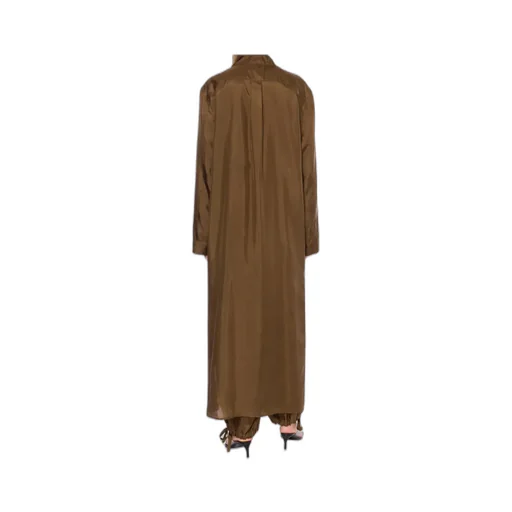 Washed Habotai Silk Duster