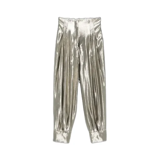 Laminated Casual Pants