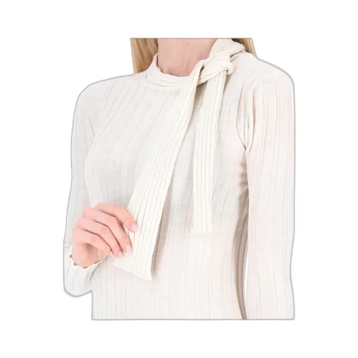 Roll Neck Crochet Jumper