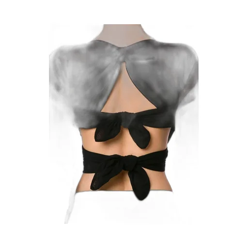 V-Neck Bow Detail Top