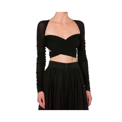 V-Neck Bow Detail Top
